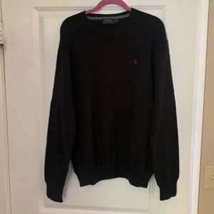 NWOT Polo by Ralph Lauren Black Sweater